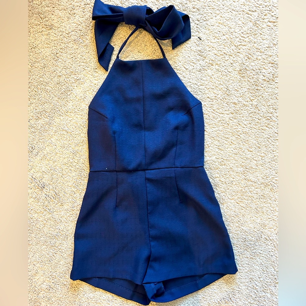Hemline romper